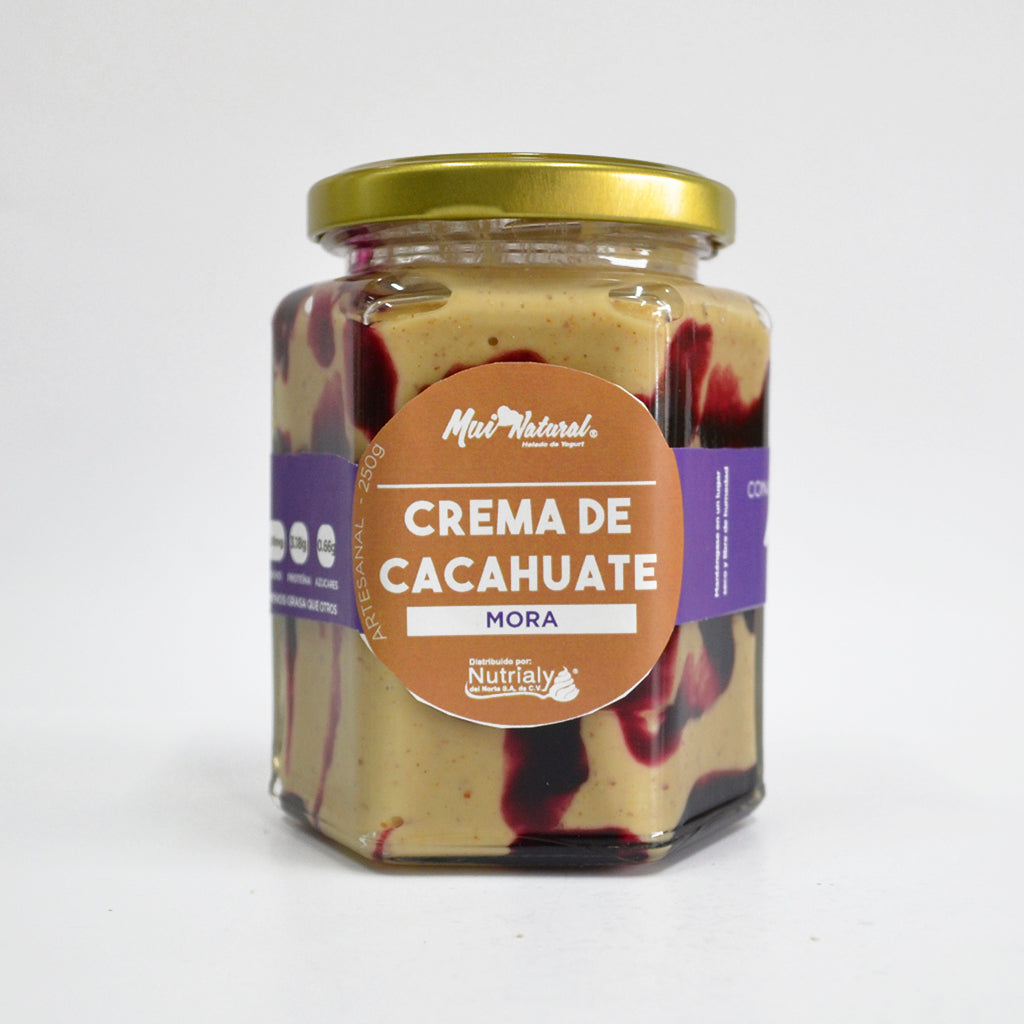 Crema de Cacahuate Mora 250gr.