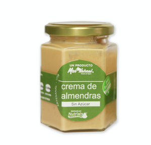 Crema de Almendras sin azúcar 250gr.